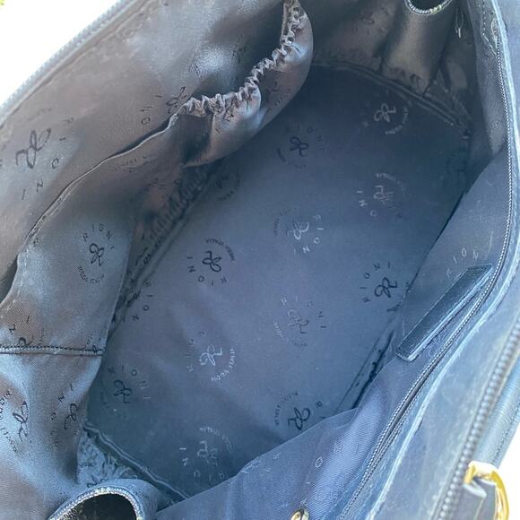 Rioni black and gold dome handle bag - Picture 10 of 12